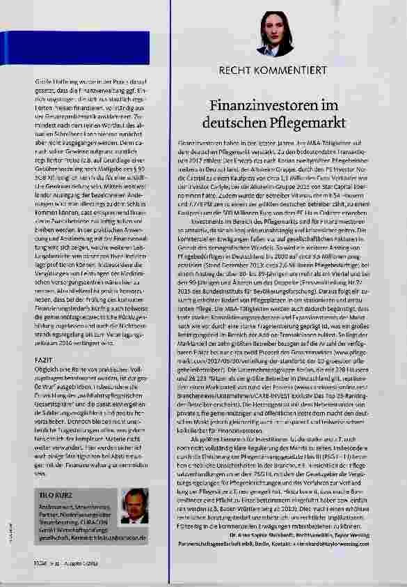 Vorschauseite 2: Neuregelung im Überblick