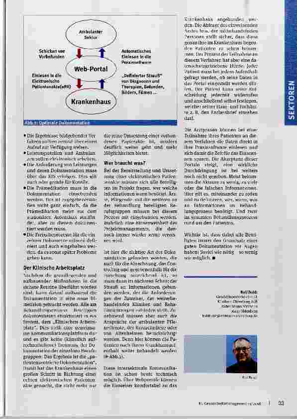 Vorschauseite 3: Patientenzentrierte Dokumentation im Krankenhaus