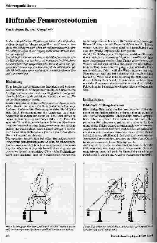 Vorschauseite 1: Hüftnahe Femurosteotomien