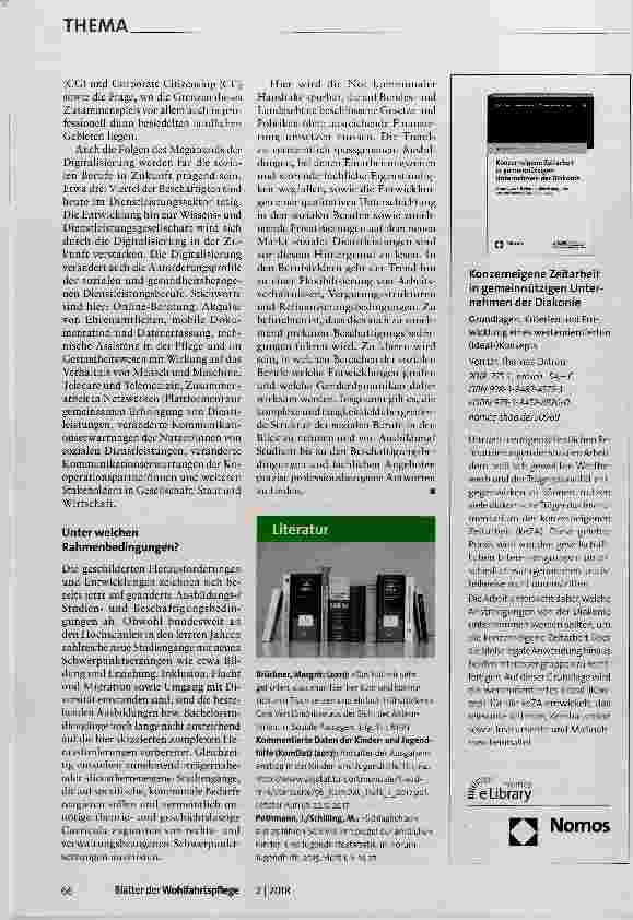 Vorschauseite 3: Die Zukunft sozialer Berufe