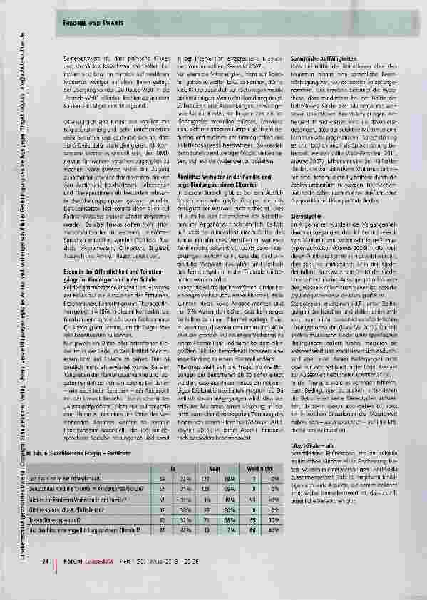 Vorschauseite 5: Deutscher Mutismus Test (DMT-KoMut) Erste Ergebnisse