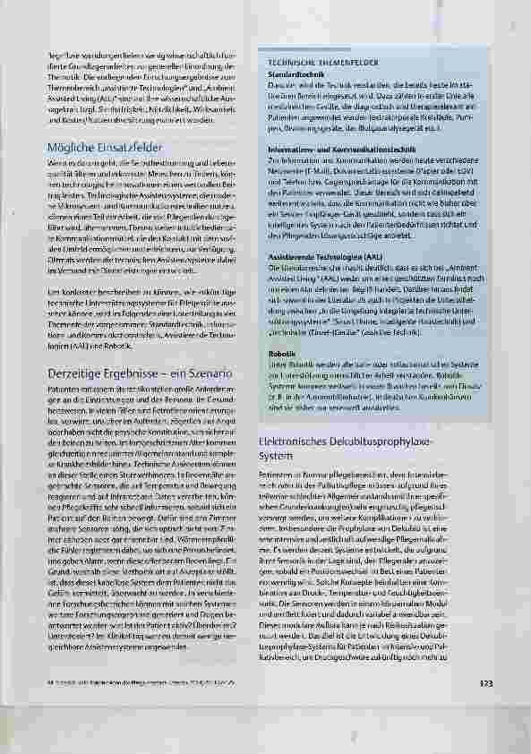Vorschauseite 2: Kein Roboter kann die Pflege ersetzen