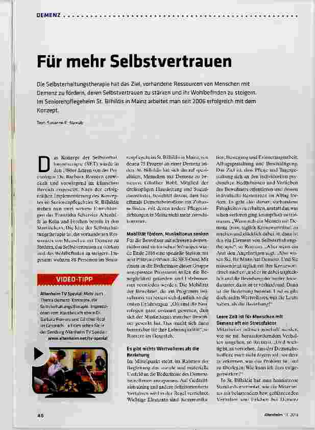 Vorschauseite 1: Für mehr Selbstvertrauen