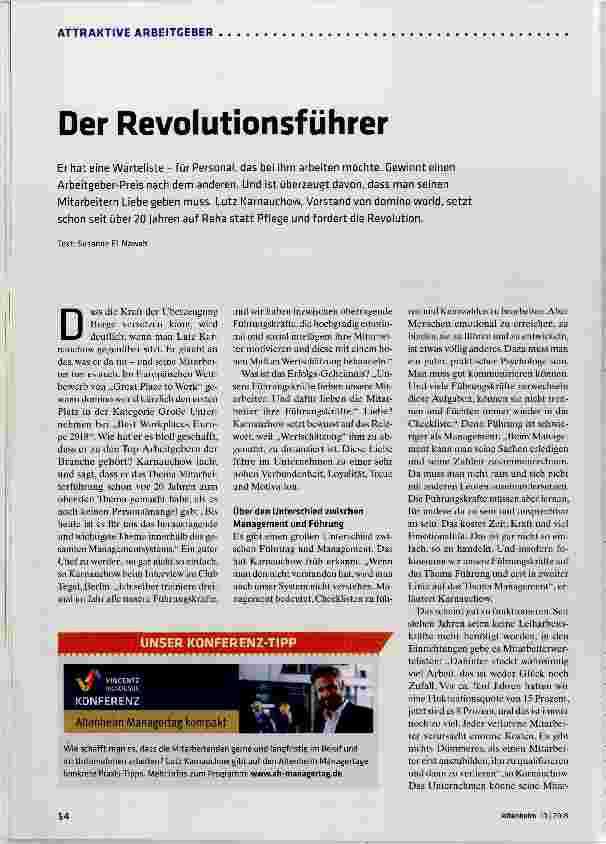 Vorschauseite 1: Der Revolutionsführer