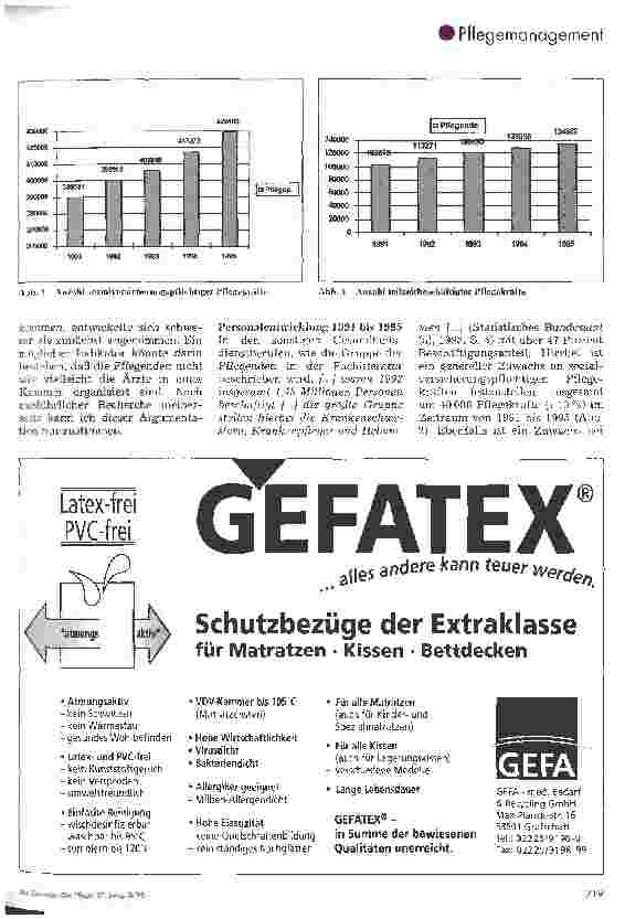 Vorschauseite 3: Arbeitsmarktanalyse in der Pflegeberufen 1. Teil