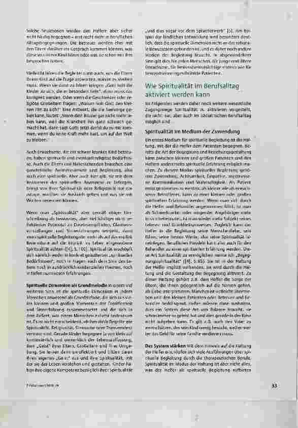 Vorschauseite 3: Spirituelle Begleitung bel schwer kranken und sterbenden Kindern und Jugendlichen