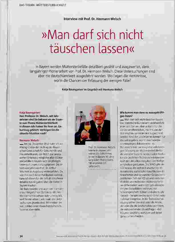 Vorschauseite 1: Man darf sich nicht täuschen lassen