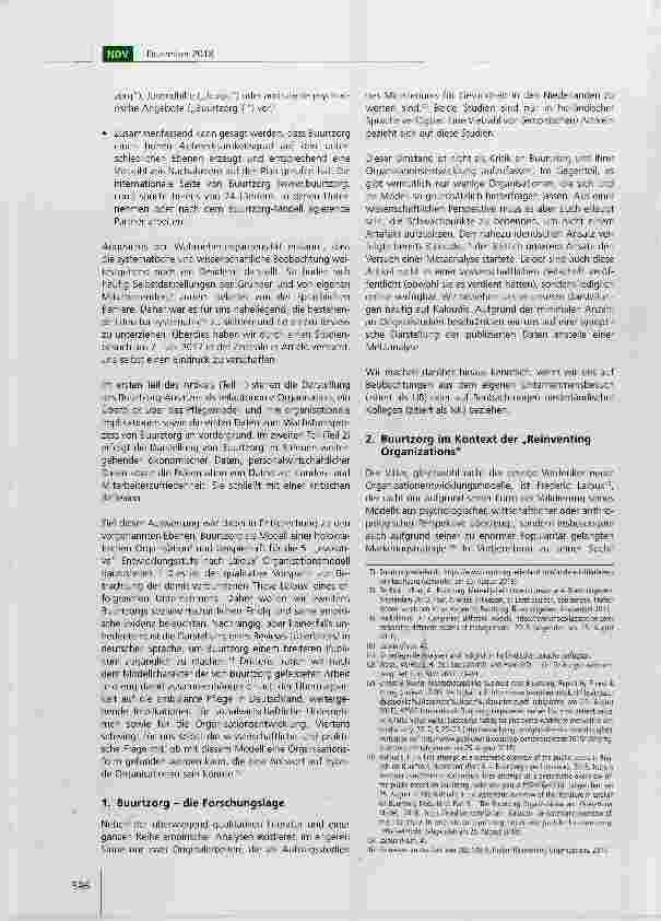 Vorschauseite 2: Buurtzorg: eine agile Organisation der Versuch eines sozialwirtschaftlichen ReviewsTeil 1