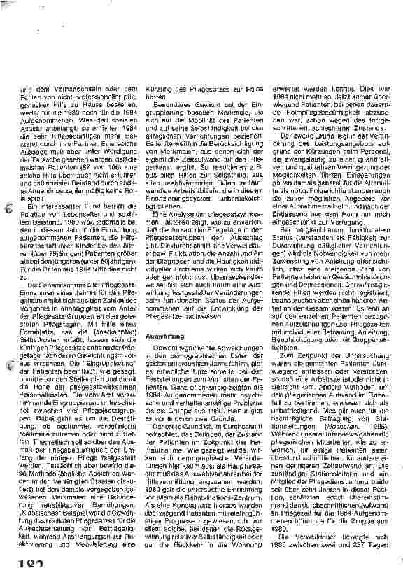 Vorschauseite 6: Pflegerisch-sozialer Status von Pflegeheim-Patienten