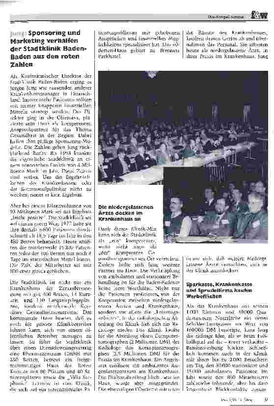 Vorschauseite 6: Perspektiven für einen erfolgreichen Aufbruch Eindrücke und Ergebnisse des f&w-Kompaß-Seminars am 3. Dezember in Kassel