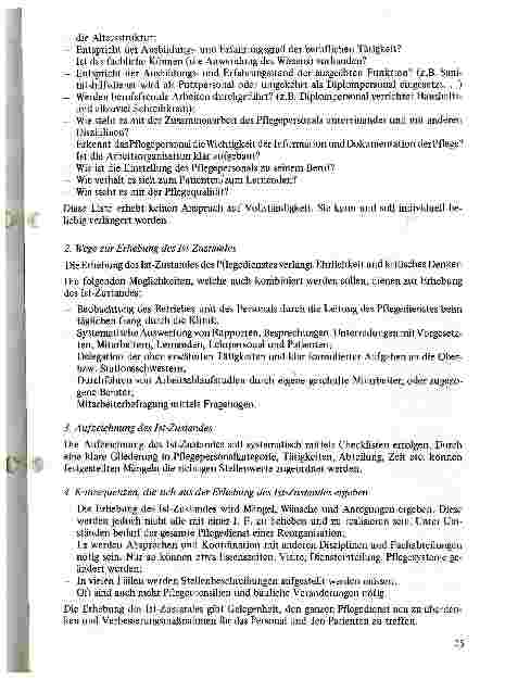 Vorschauseite 4: Innerbetriebliche Schulung für das Pflegepersonal I.Teil