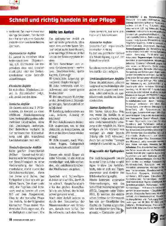 Vorschauseite 3: Der epileptische Anfall