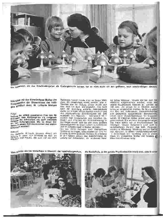 Vorschauseite 5: Die Kongregation der Dienerinnen der heiligen Kindheit Jesu