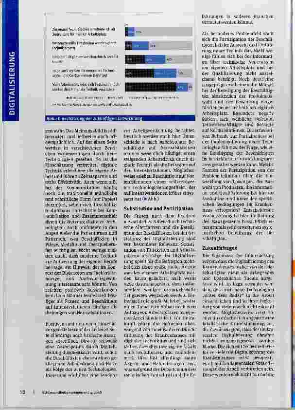 Vorschauseite 2: Digitalisierung im Krankenhaus