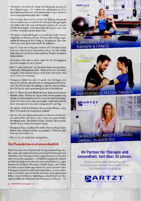 Vorschauseite 2: Motivierende Gesprächsführung in der Physiotherapie