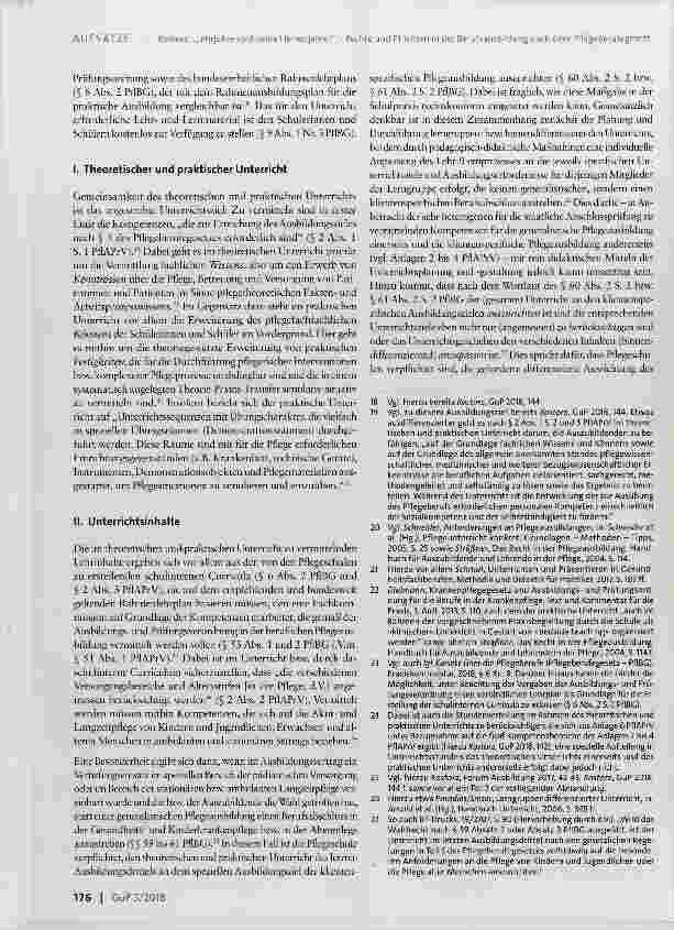 Vorschauseite 3: „Lehrjahre sind keine Herrenjahre! “ Rechte und Pflichten in der Berufsausbildung nach dem Pflegeberufegesetz (Teil 2: Rechte und Pflichten der Pflegeschulen)