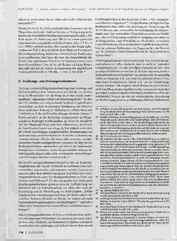Vorschauseite 5: „Lehrjahre sind keine Herrenjahre! “ Rechte und Pflichten in der Berufsausbildung nach dem Pflegeberufegesetz (Teil 2: Rechte und Pflichten der Pflegeschulen)