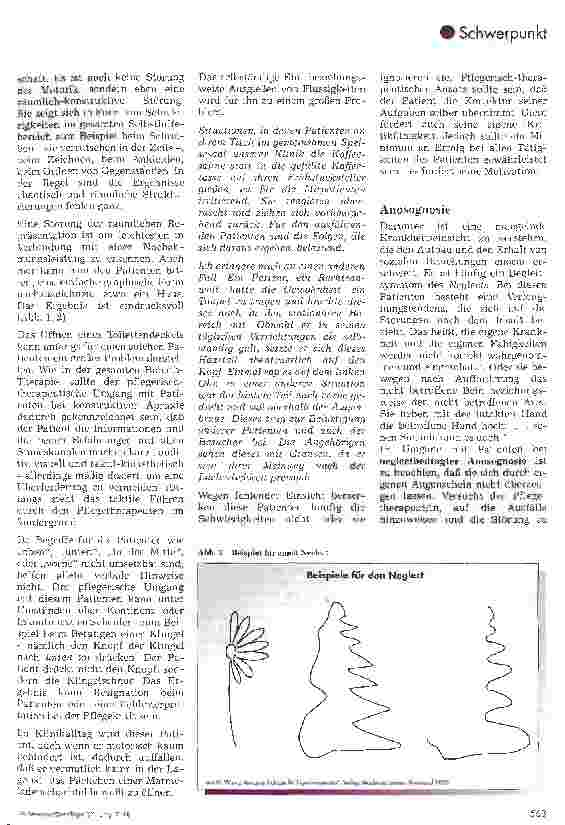 Vorschauseite 4: Das Unrecht der falschen Beurteilung Neuropsychologische Störungen bei rechtshirngeschädigten Schlaganfallpatienten