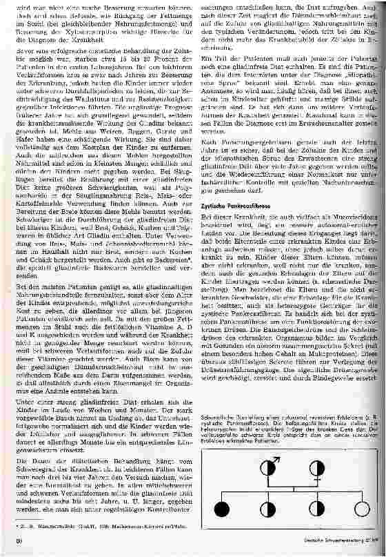 Vorschauseite 2: Zöliakie und Pankreasfibrose - Ursachen der chronischen Verdauungsinsuffizienz im Kindesalter