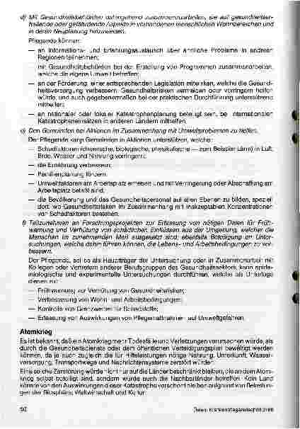Vorschauseite 2: ICN-Richtlinien Die Rolle der Pflegepersonen beim Schutz der menschlichen Umwelt