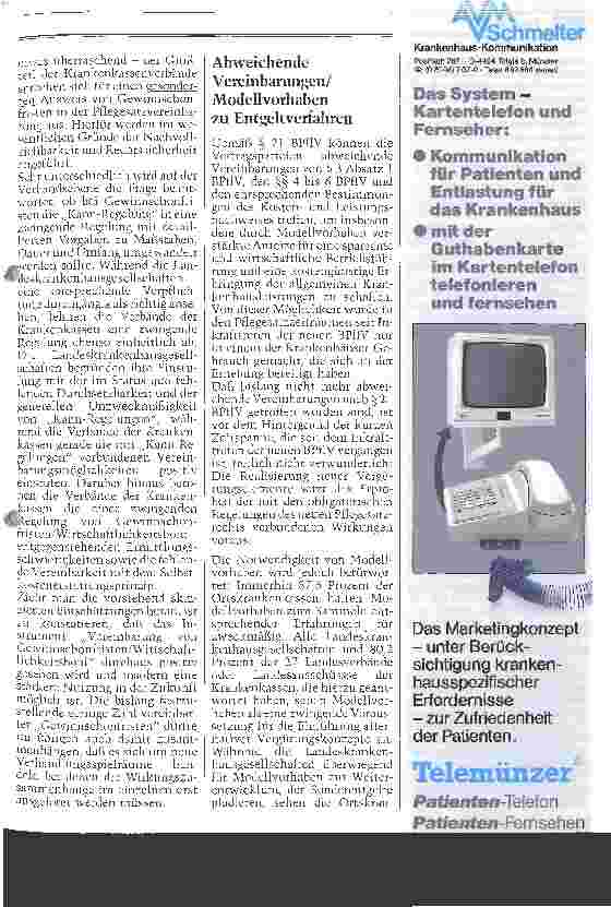 Vorschauseite 4: Neue Bundespflegesatzverordnung / Werden die Gestaltungsmöglichkeiten genutzt? // Bericht über die Begleitforschung zur BPflV