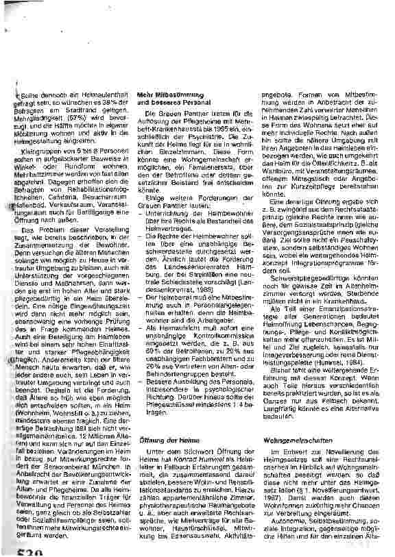 Vorschauseite 4: Möglichkeit und Wirklichkeit des Heimgesetzes