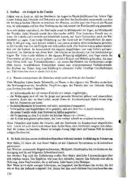 Vorschauseite 2: Sterben im Wandel der Zeit - - Aufgaben für das Pflegepersonal