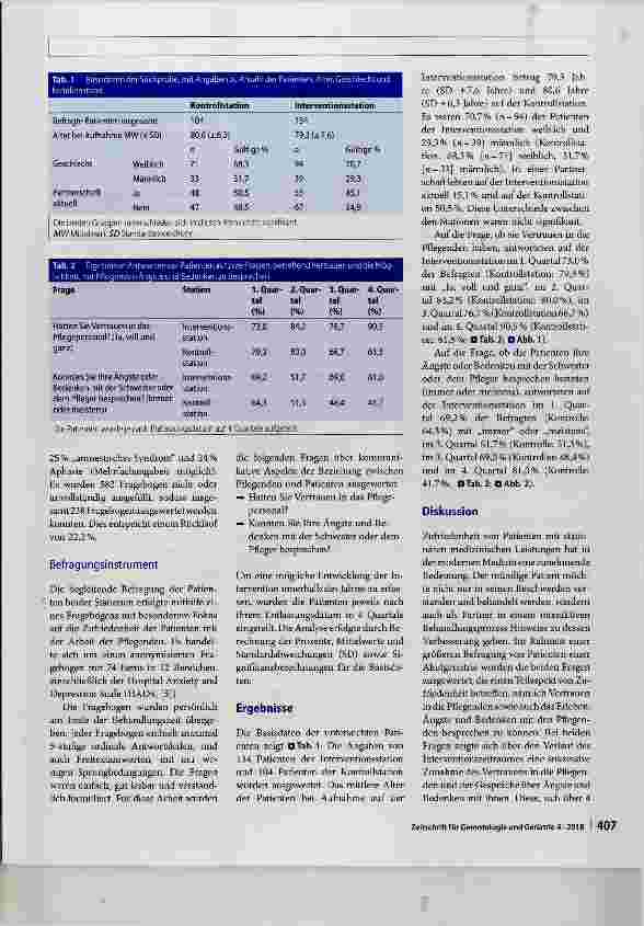 Vorschauseite 4: Gerontopsychosomatischer Konsil-ZLiaisondienst in der stationären Akutgeriatrie