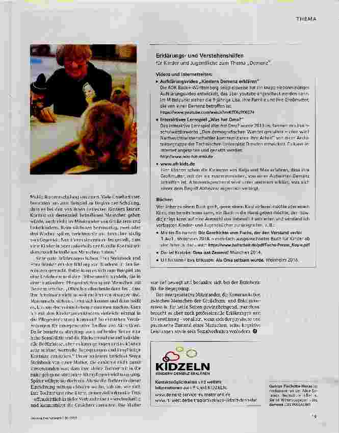 Vorschauseite 2: Demenz verstehen von Kindesbeinen an
