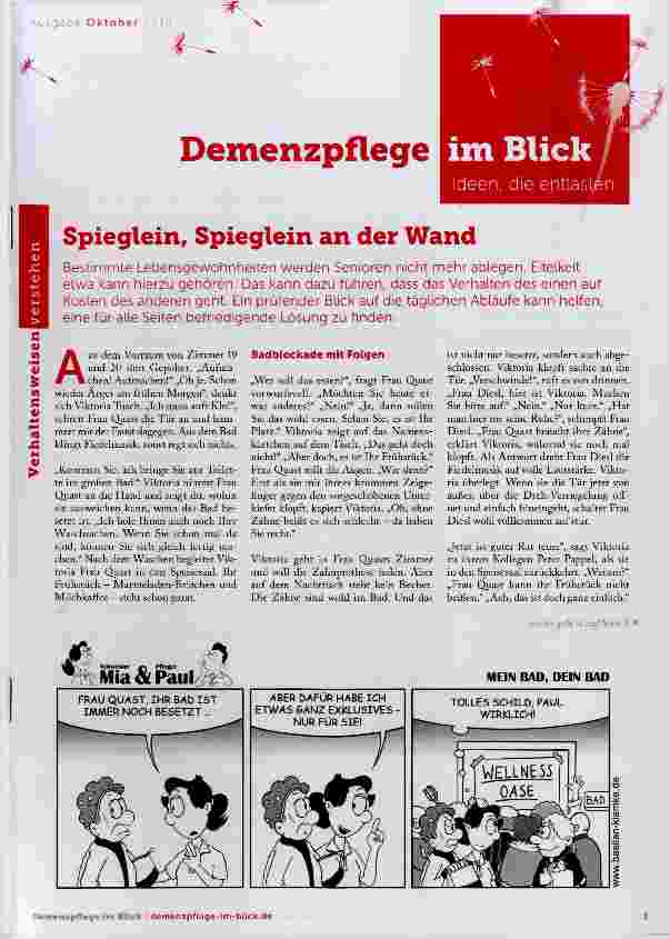 Vorschauseite 1: Spieglein, Spieglein an der Wand
