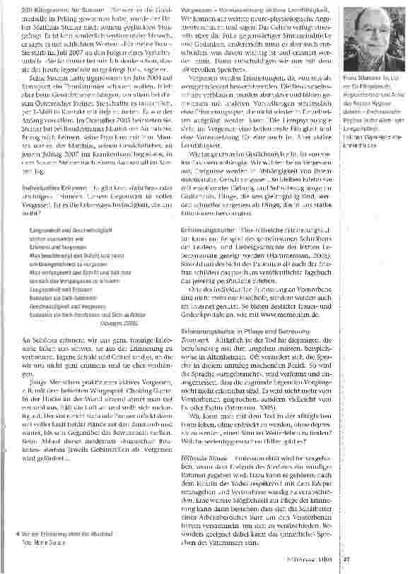Vorschauseite 2: Aufgabe der stationären Pflege und Betreuung?