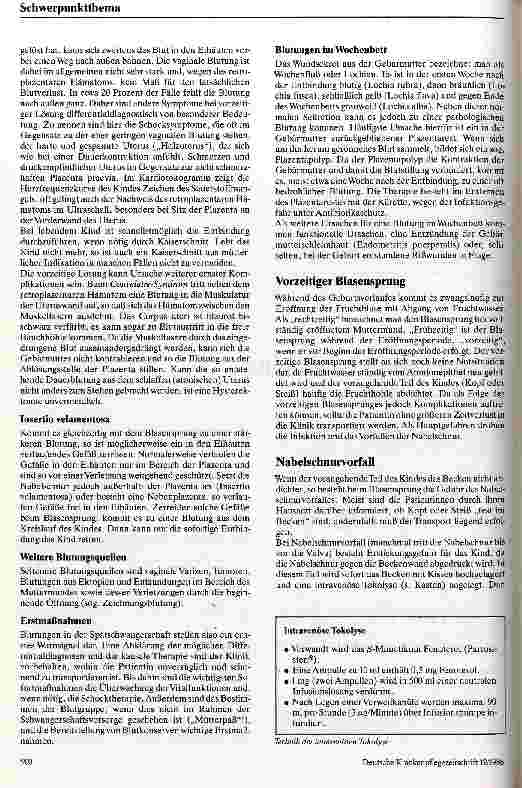 Vorschauseite 2: Geburtshilfliche Notfälle