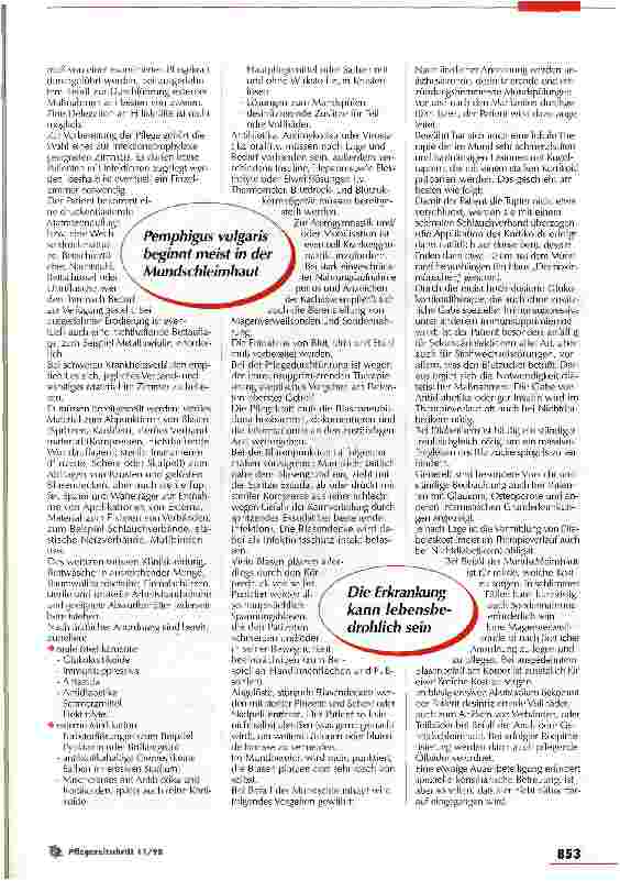 Vorschauseite 3: Heilung ist nicht immer möglich Pflegestandards bei Hauterkrankungen (Teil 2)