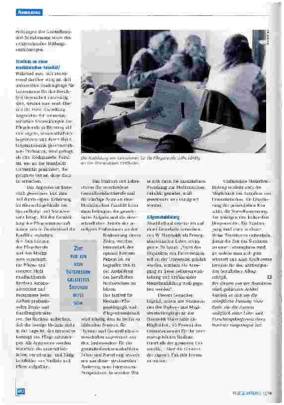 Vorschauseite 5: Lehrerbildung in Universitären Studiengängen