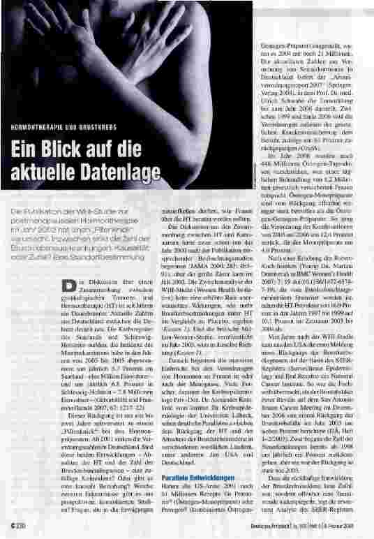 Vorschauseite 1: Ein Blick auf die aktuelle Datenlage