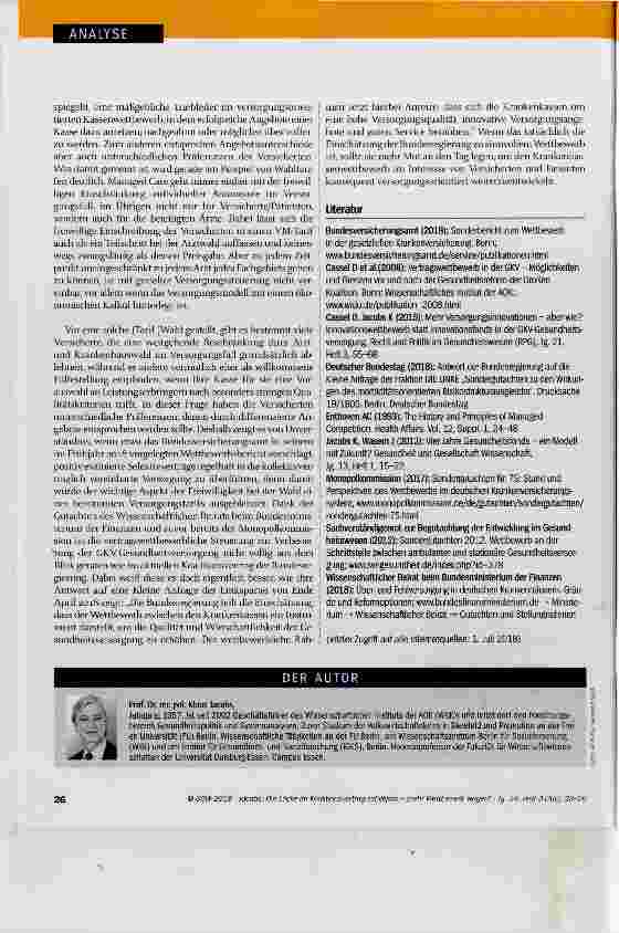 Vorschauseite 4: Die Lücke im Koalitionsvertrag schließen mehr Wettbewerb wagen!
