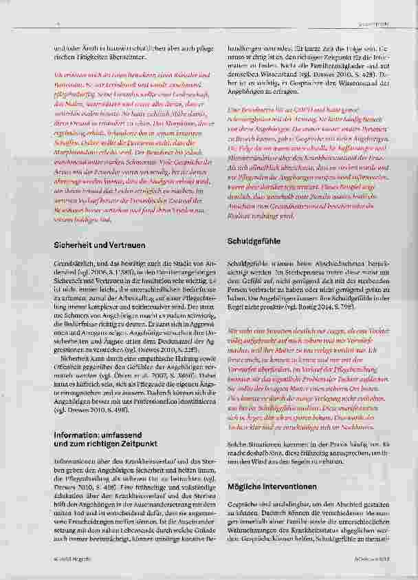 Vorschauseite 2: Den Abschied gemeinsam gestalten