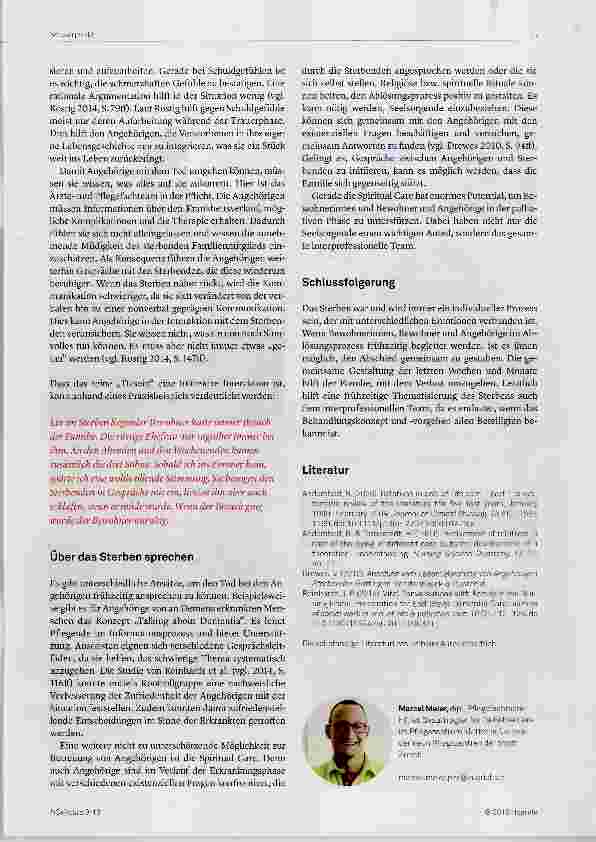 Vorschauseite 3: Den Abschied gemeinsam gestalten