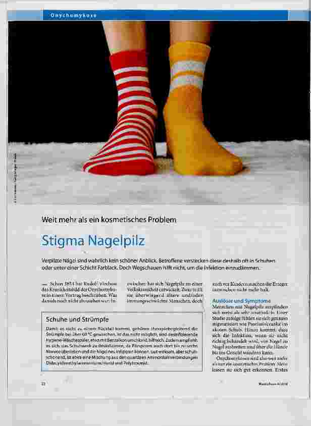 Vorschauseite 1: Stigma Nagelpilz