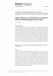 Vorschauseite 1: Digitale Bildung: ein interdisziplinäres Verständnis zwischen Medienpädagogik und Informatik