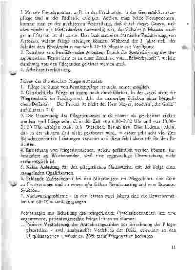 Vorschauseite 4: Pflegenotstand - Schlagwort oder Realität?
