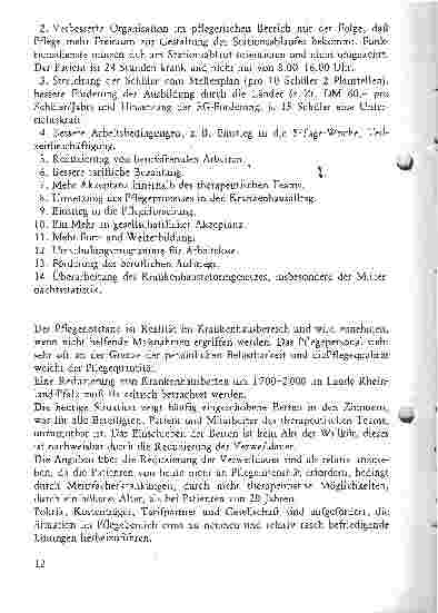 Vorschauseite 5: Pflegenotstand - Schlagwort oder Realität?