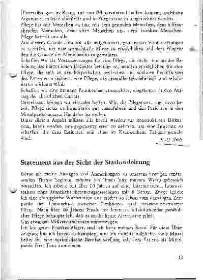 Vorschauseite 6: Pflegenotstand - Schlagwort oder Realität?