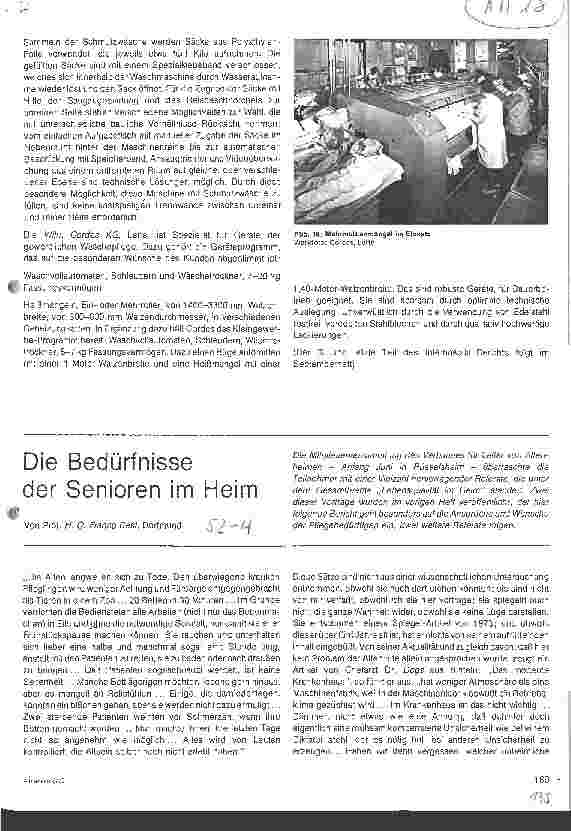 Vorschauseite 1: Die Bedürfnisse der Senioren im Heim