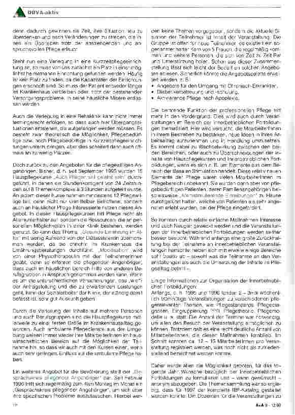 Vorschauseite 3: Arbeitsgemeinschaft Pflegeüberleitung Caritaskrankenhaus Lebach