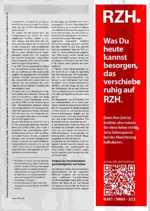Vorschauseite 4: Unterstützte Kommunikation bei erhaltenem Sprachverständnis
