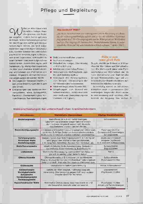 Vorschauseite 2: Mit Wahn RICHTIG UMGEHEN