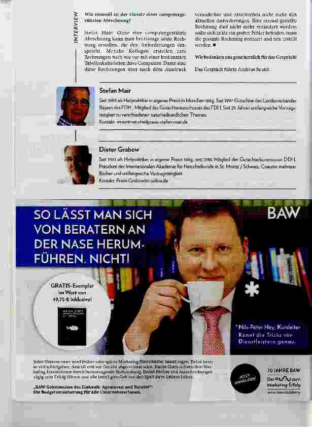 Vorschauseite 3: Richtige Rechnungsstellung für Heilpraktiker