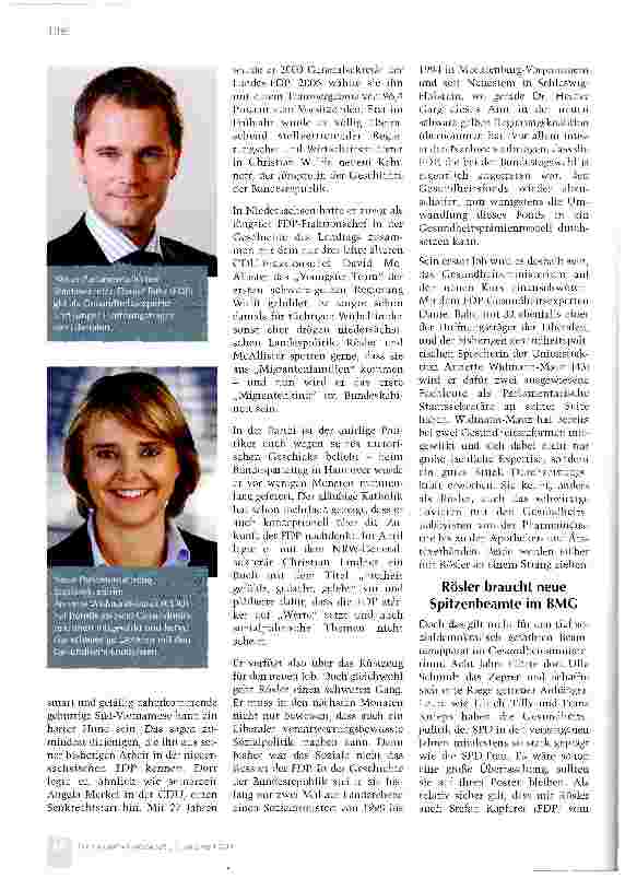 Vorschauseite 3: Machtspiele und neue Köpfe