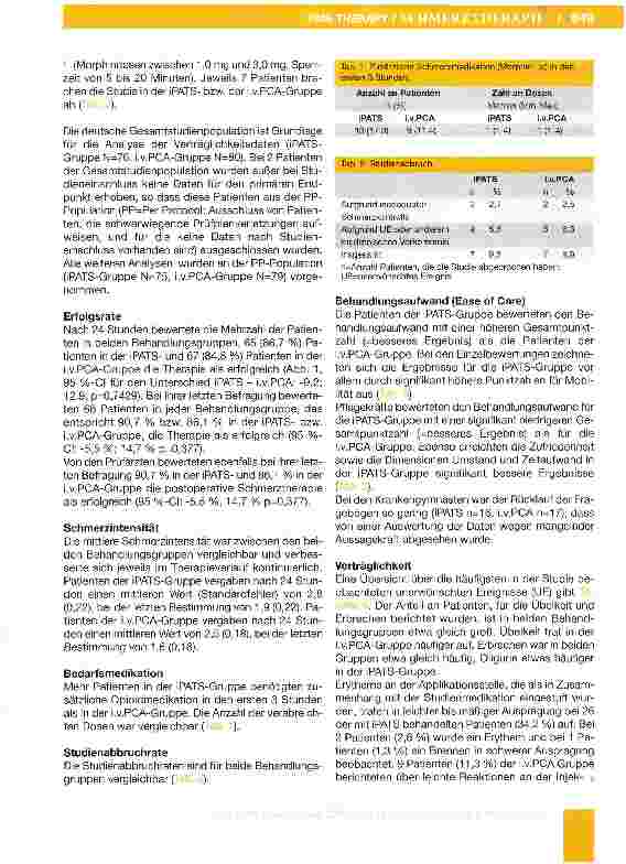 Vorschauseite 4: Nicht-mvasive postoperative Schmerztherapie